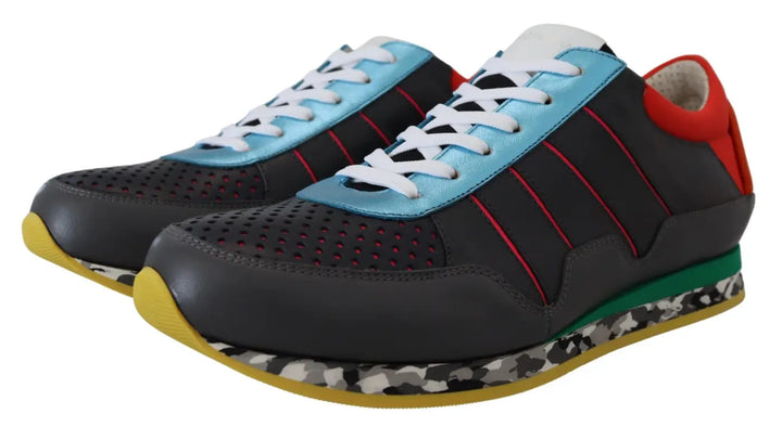 Dolce &amp; Gabbana Multicolor Sport Low Top Shoes Sneakers