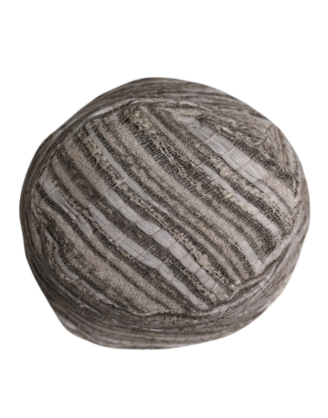 Dolce &amp; Gabbana Multicolor Stripes Cotton Bucket Cap