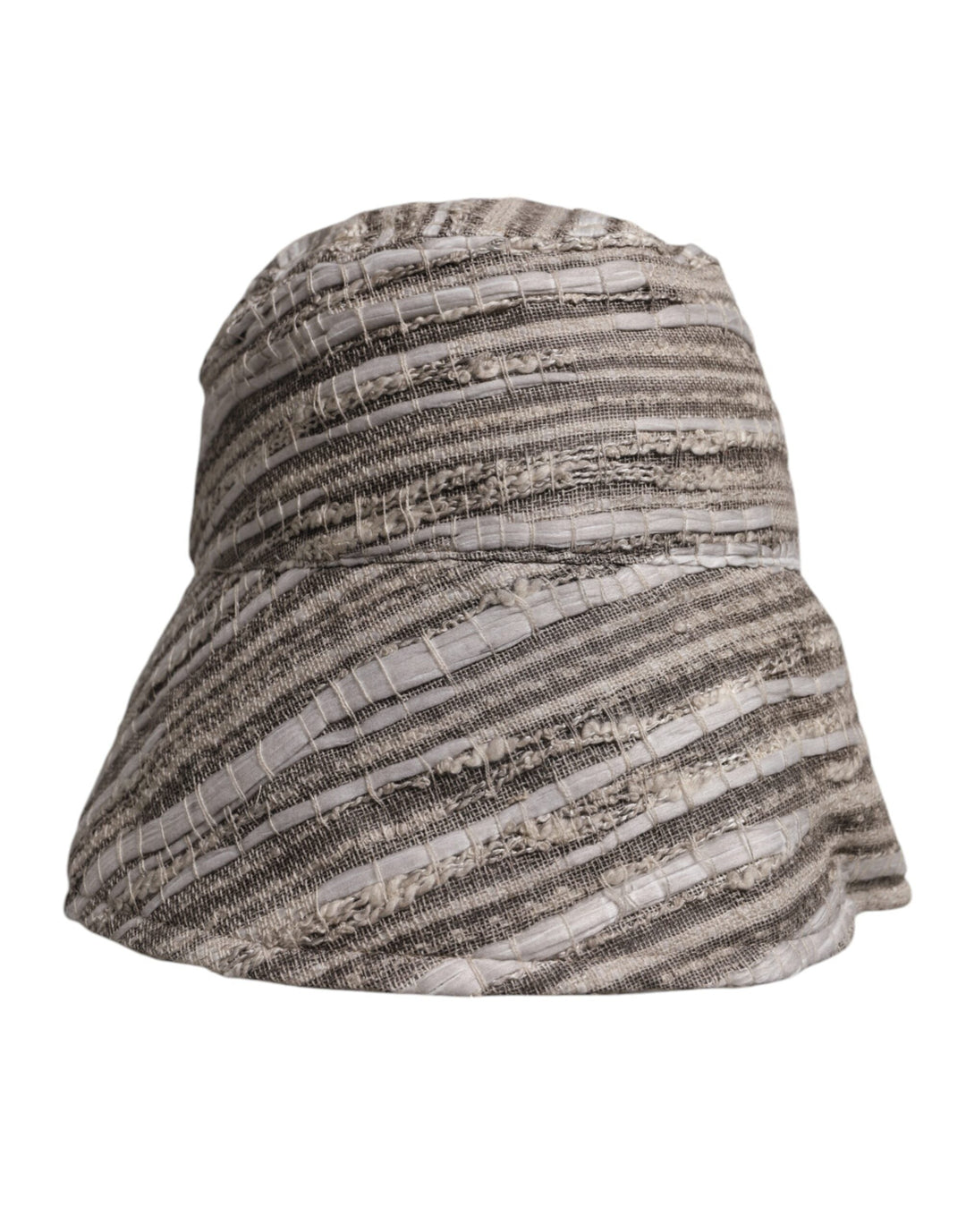 Dolce &amp; Gabbana Multicolor Stripes Cotton Bucket Cap