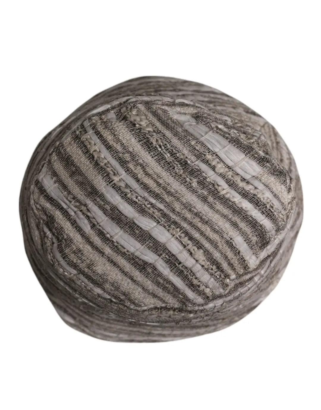 Dolce &amp; Gabbana Multicolor Stripes Cotton Bucket Cap