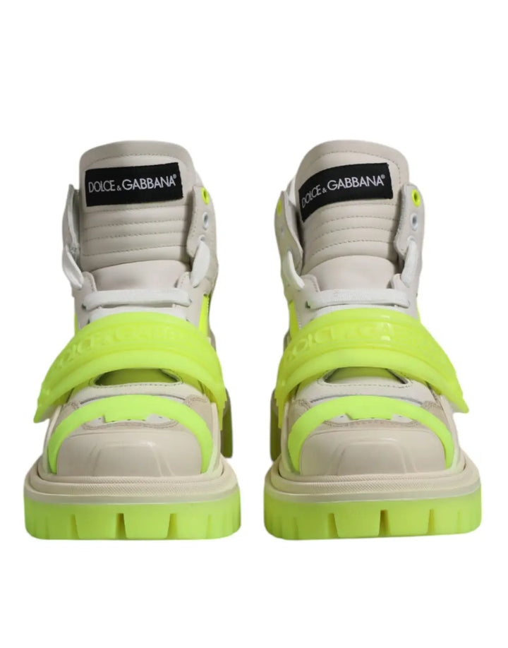 Dolce &amp; Gabbana Multicolor Trekking Boots Sneakers Shoes