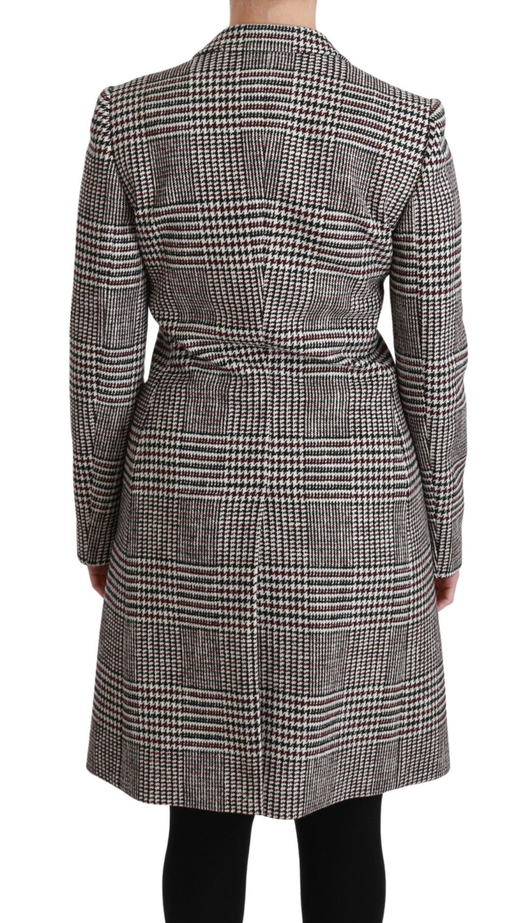 Dolce &amp; Gabbana Overcoats - Multicolor Trench Knee Long Jacket Coat