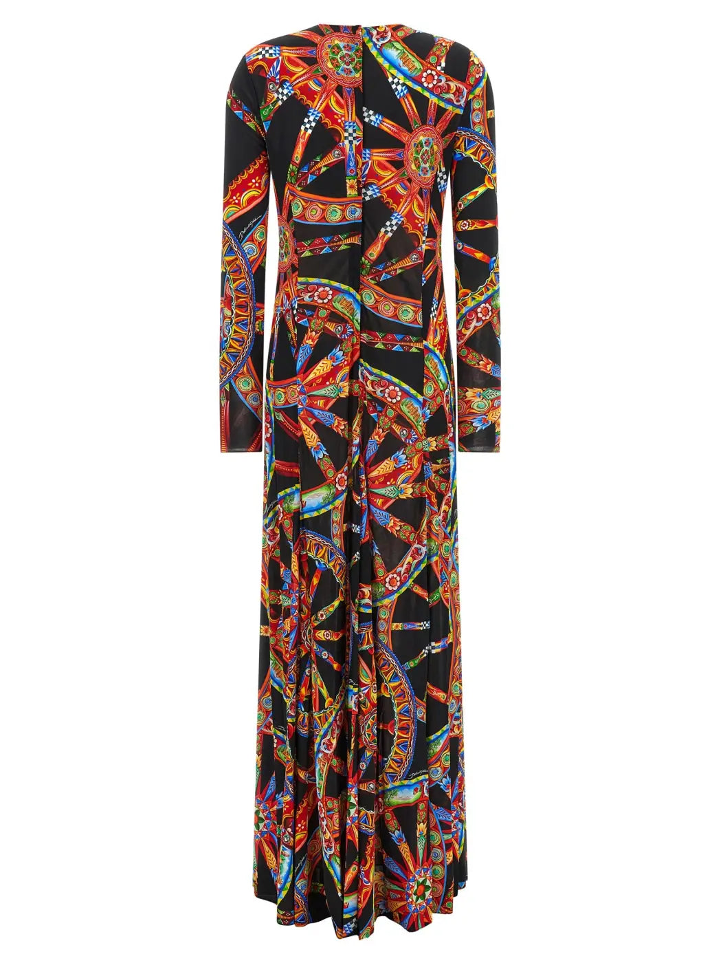Dolce &amp; Gabbana Multicolor Viscose Long Dress