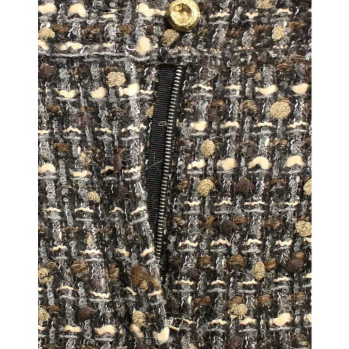 Dolce & Gabbana Multicolor Wool Shorts Pants