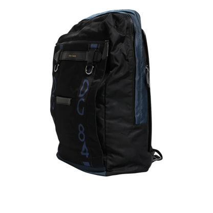 Dolce & Gabbana Nylon Backpack Bag with Logo Authentic Luxury Style