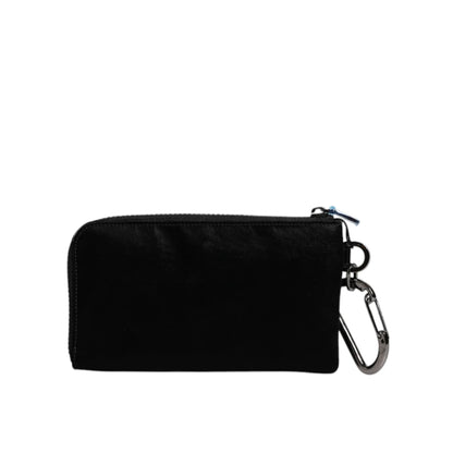 Dolce Gabbana Nylon Calfskin Pouch with Bigalvanic Plaque &