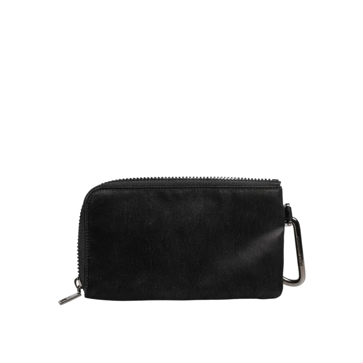 Dolce & Gabbana Nylon Calfskin Pouch Luxury Lightweight Accessory