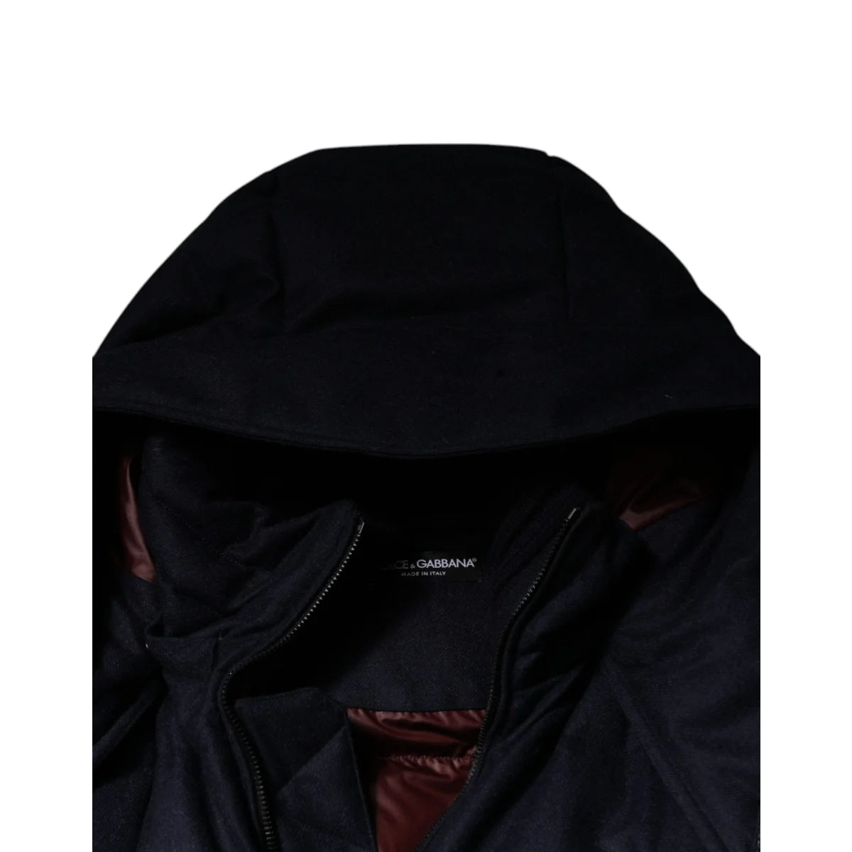 Dolce Gabbana Nylon Sensation Hooded Logo Jacket &