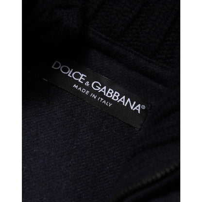 Dolce Gabbana Nylon Sensation Hooded Logo Jacket &