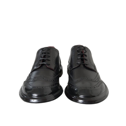 Dolce Gabbana Oxford Wingtip Dress Shoes for Men Authentic Luxury &
