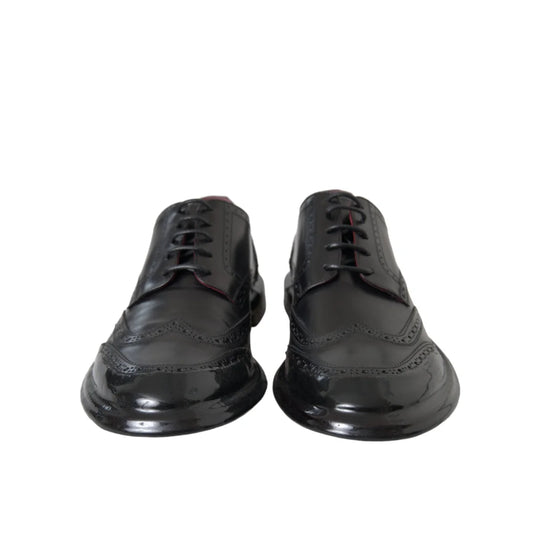 Dolce Gabbana Oxford Wingtip Dress Shoes for Men Authentic Luxury &