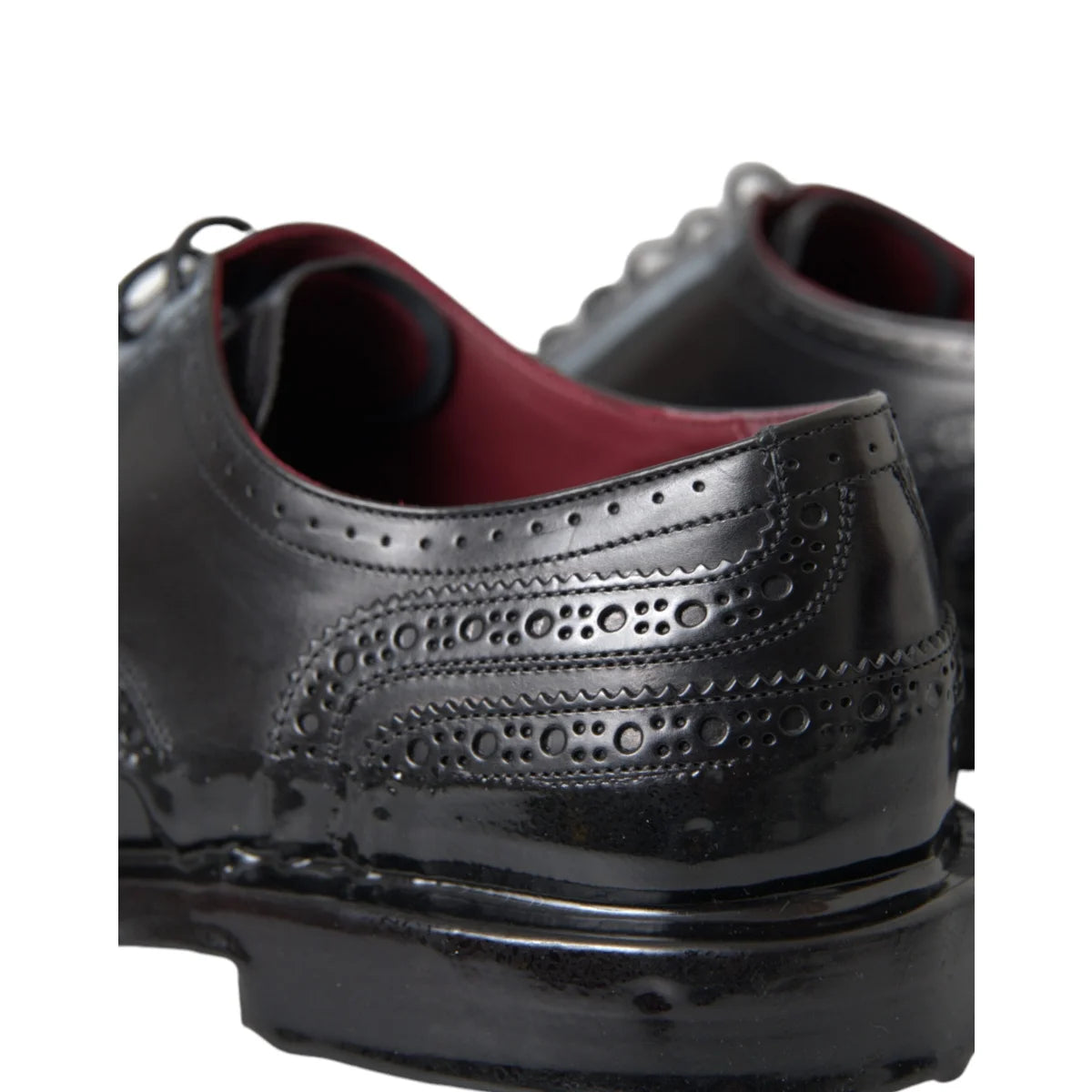 Dolce Gabbana Oxford Wingtip Dress Shoes for Men Authentic Luxury &