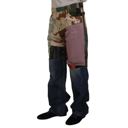 DOLCE & GABBANA Patchwork Denim Jeans MainLine Luxury Collection Dolce Gabbana