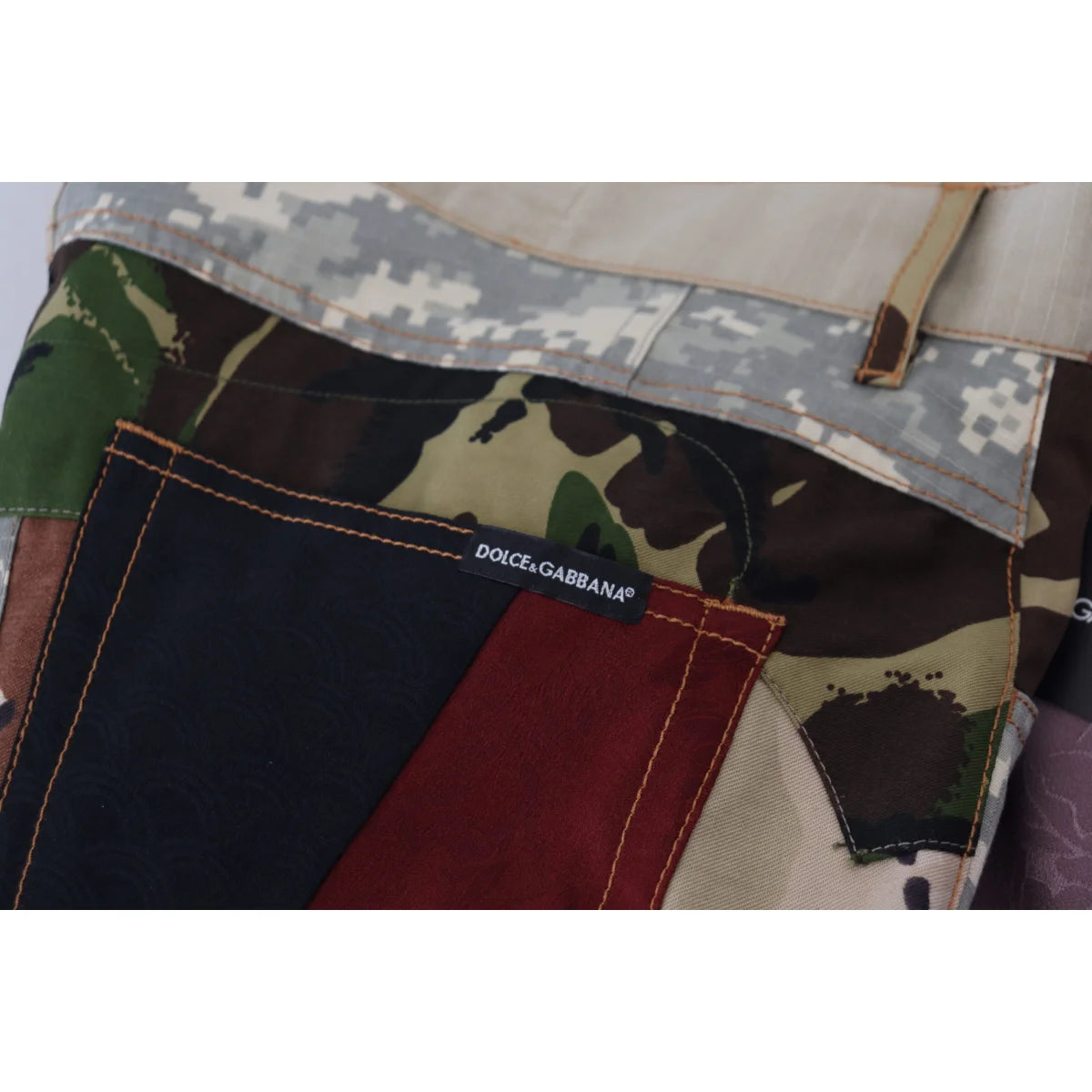 DOLCE & GABBANA Patchwork Denim Jeans MainLine Luxury Collection Dolce Gabbana