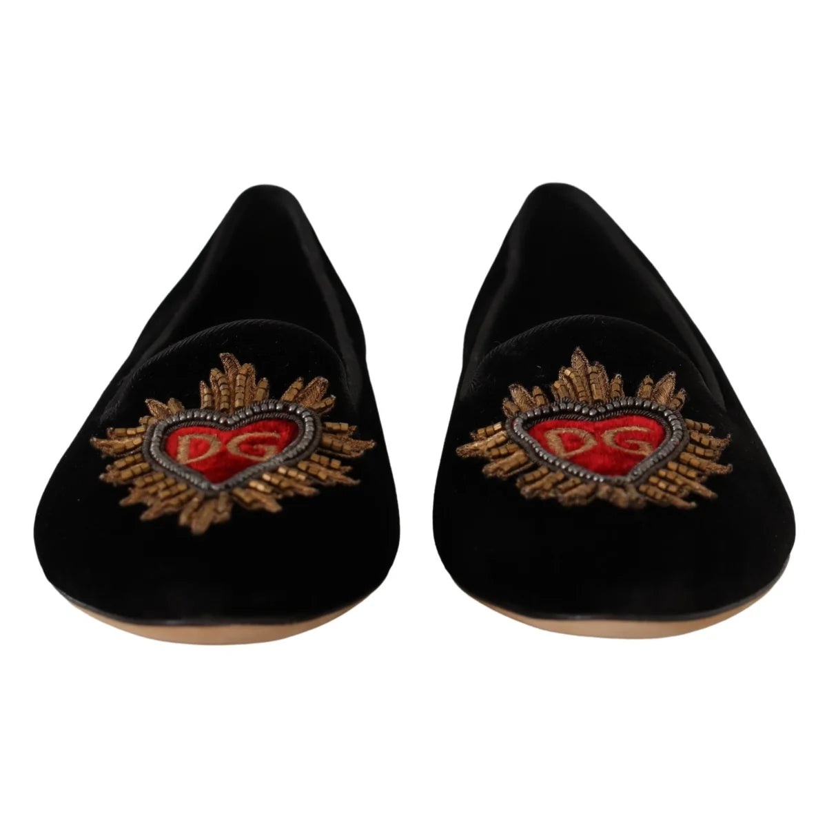 Dolce Gabbana Patent Leather Flat Shoes Radiant Glamour &