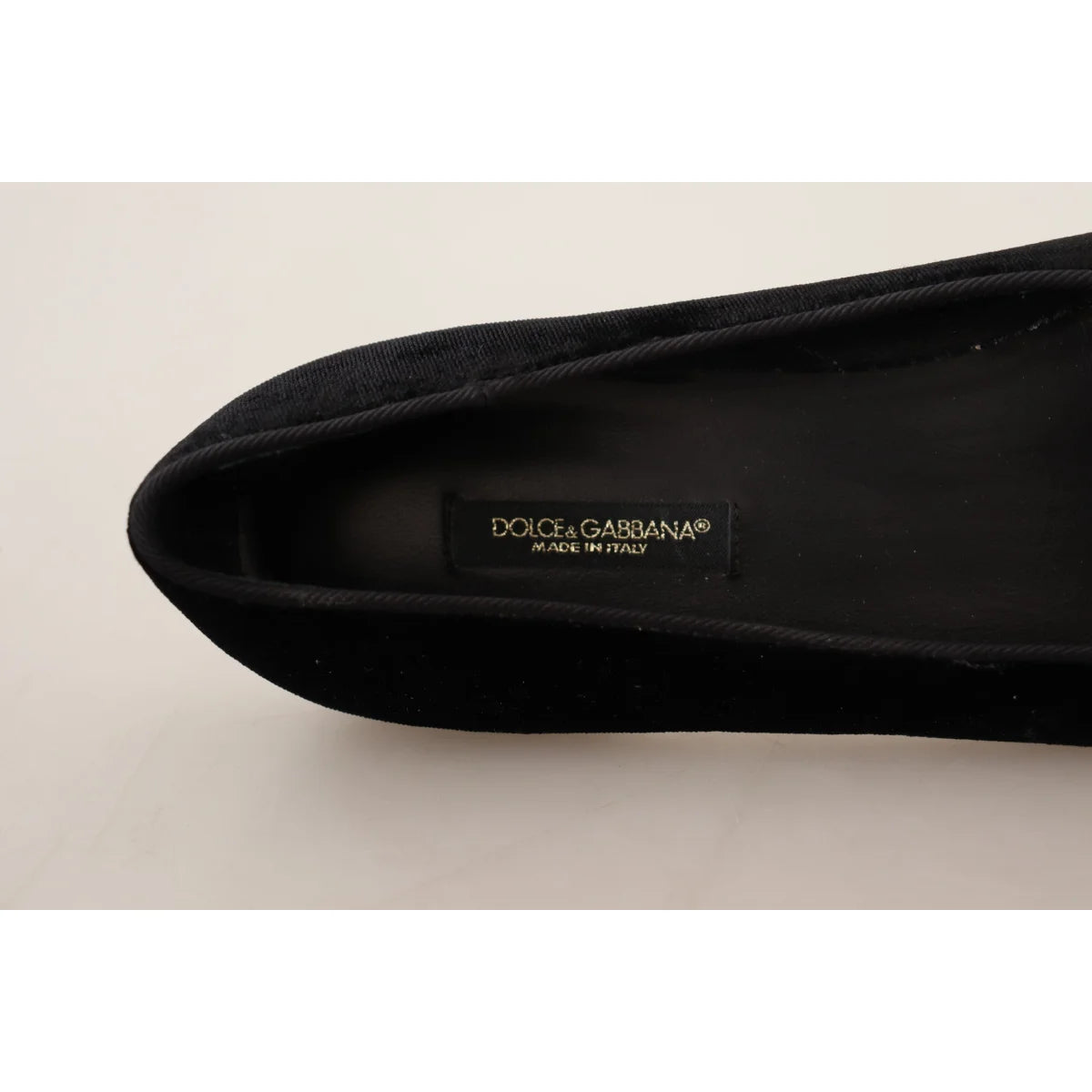 Dolce Gabbana Patent Leather Flat Shoes Radiant Glamour &