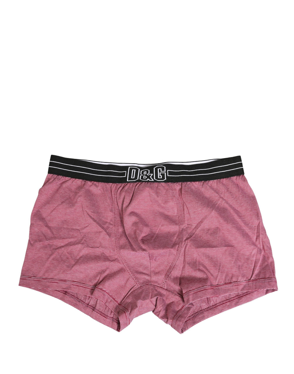 Dolce & Gabbana Pink D&g Logo Cotton Regular Boxer Underwear