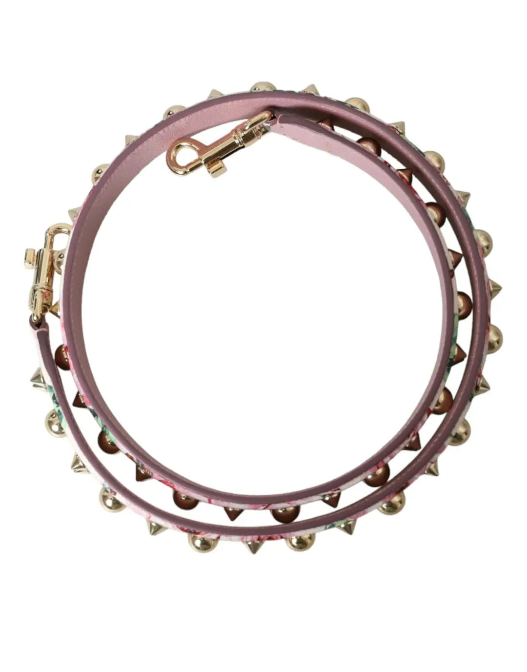 Dolce &amp; Gabbana Pink Floral Handbag Accessory Shoulder Strap