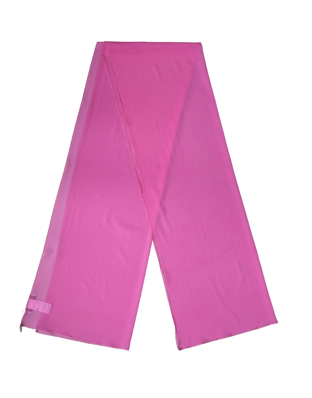 Dolce &amp; Gabbana Pink Silk Neck Wrap Shawl Women Stole 200cm x 64cm Scarf