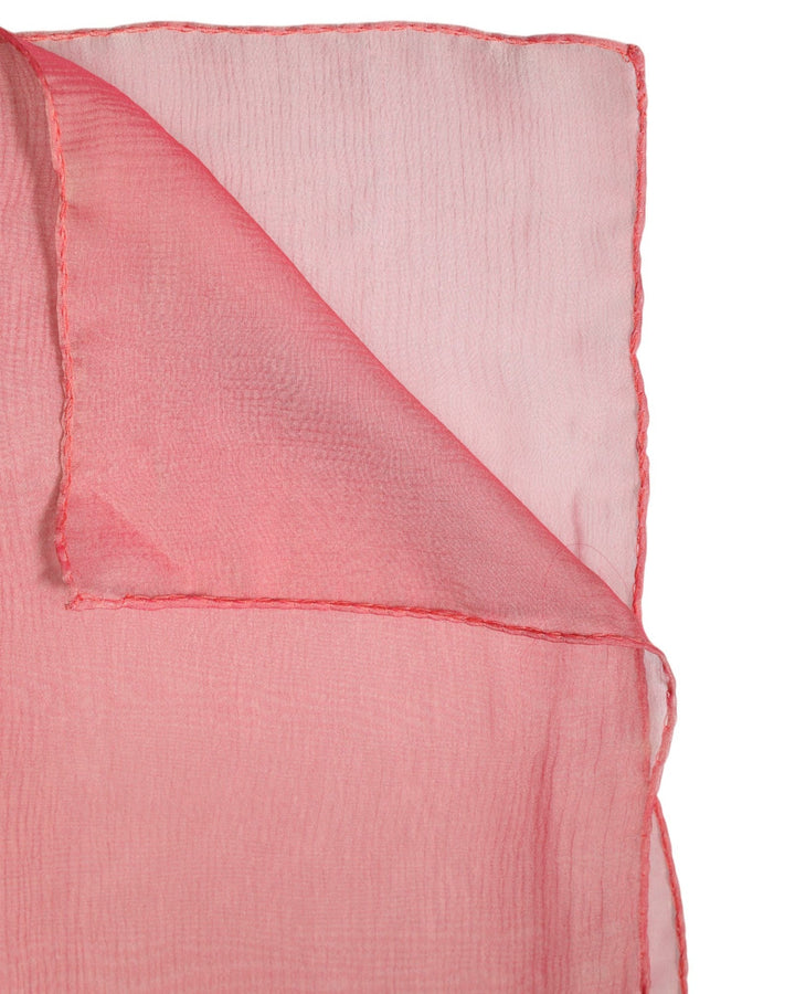 Dolce &amp; Gabbana Pink Silk Rectangle Women Wrap Shawl Scarf