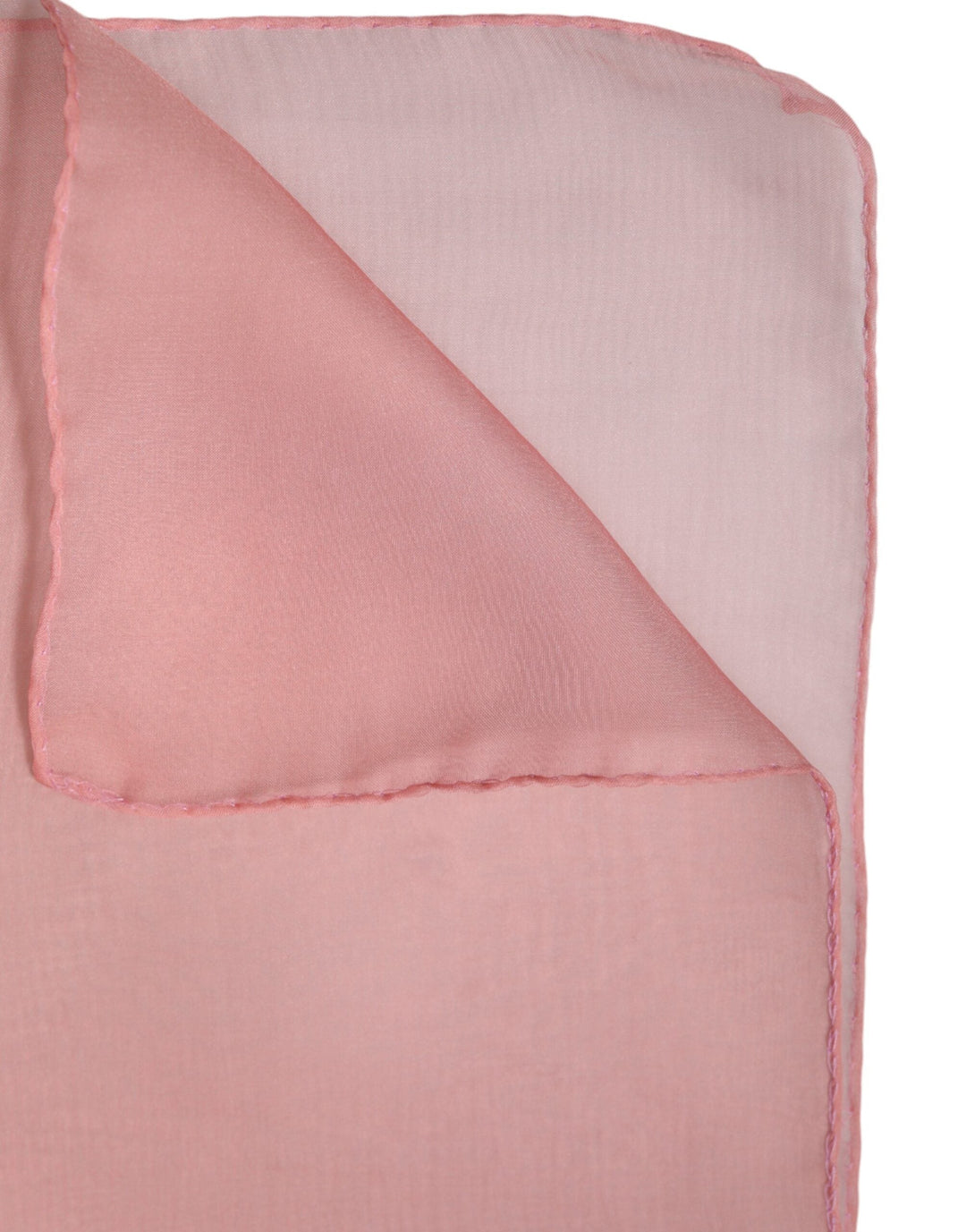 Dolce &amp; Gabbana Pink Silk Rectangle Women Wrap Shawl Scarf