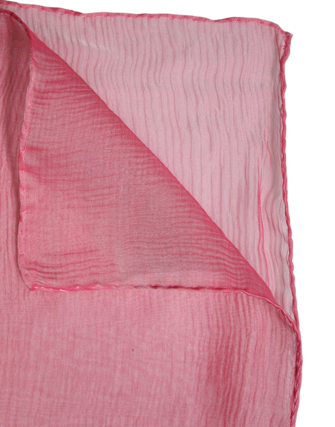 Dolce &amp; Gabbana Pink Silk Rectangle Women Wrap Shawl Scarf