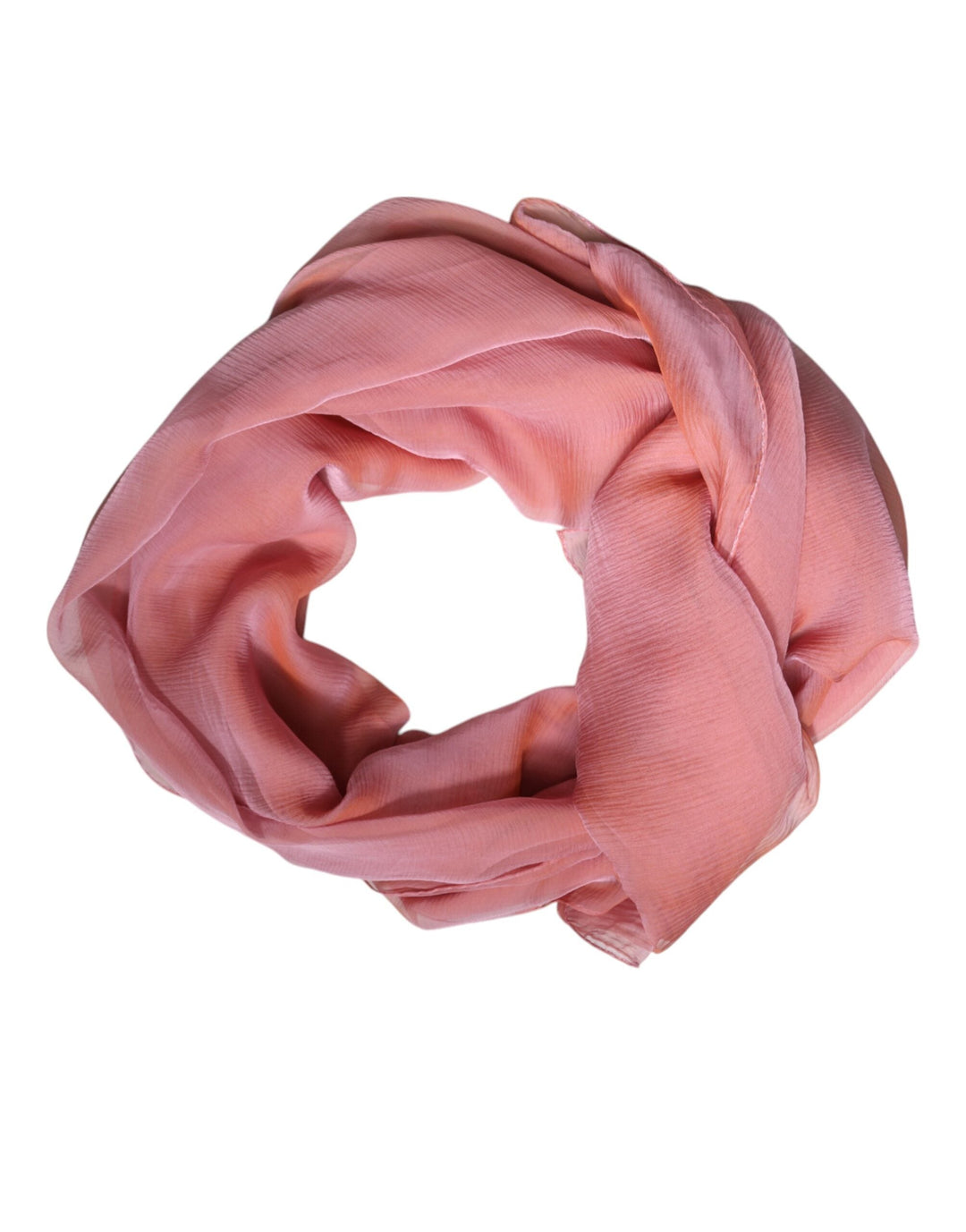 Dolce &amp; Gabbana Pink Silk Rectangle Women Wrap Shawl Scarf