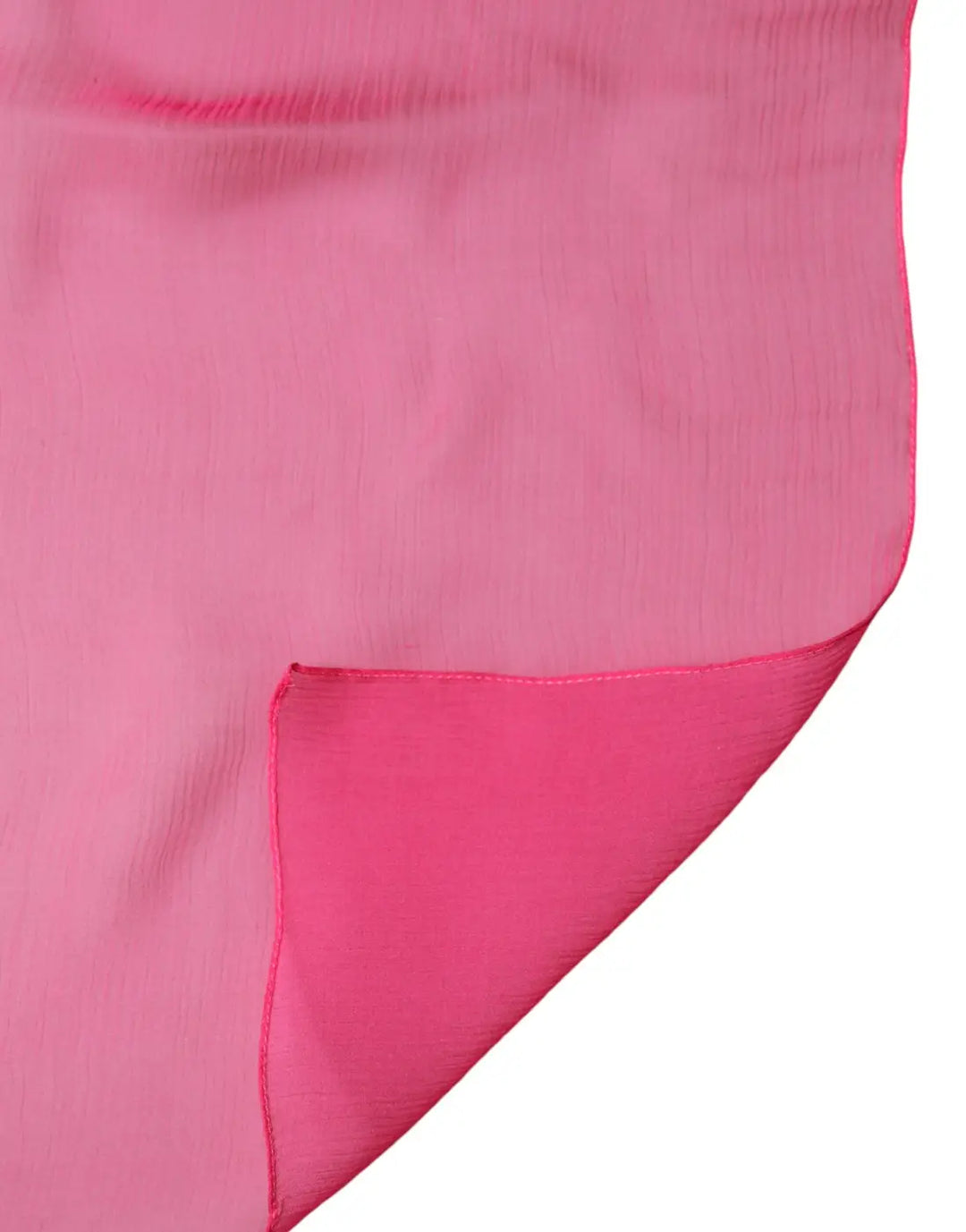Dolce &amp; Gabbana Pink Silk Stole Neck Wrap Shawl Men 174cm x 128.5cm Scarf