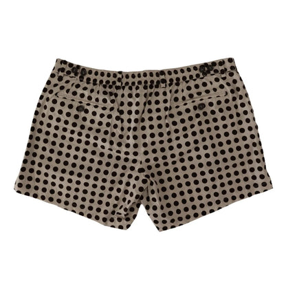 Dolce & Gabbana Polka Dots Cotton Shorts New With Tags