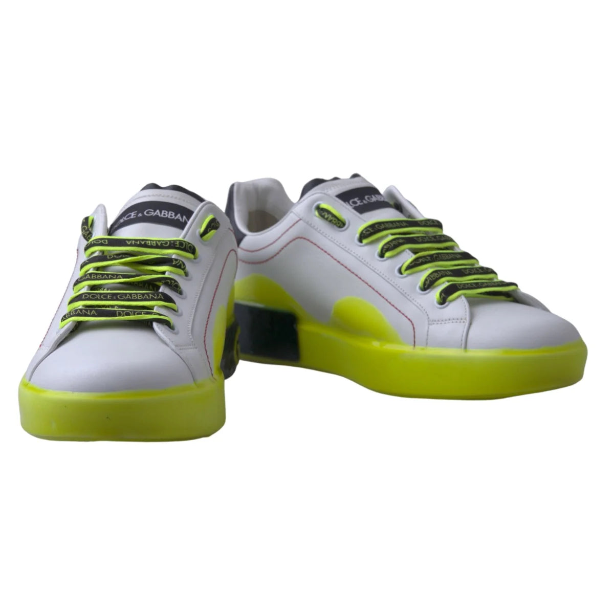 Dolce Gabbana Portofino Low Rubber Sole Sneakers &