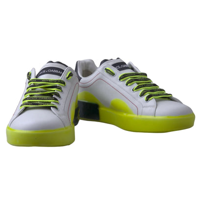 Dolce Gabbana Portofino Low Rubber Sole Sneakers &