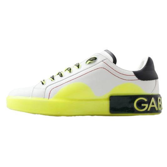 Dolce Gabbana Portofino Low Rubber Sole Sneakers &