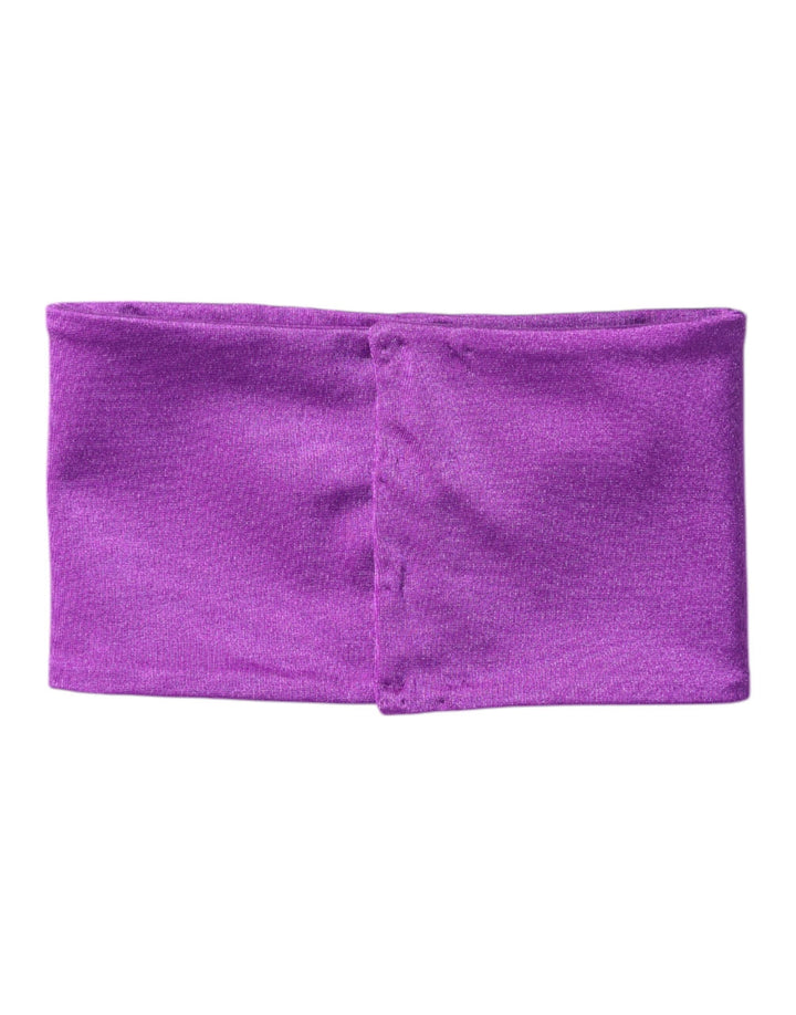 Bufanda Dolce &amp;amp; Gabbana de nailon elástico morado para mujer