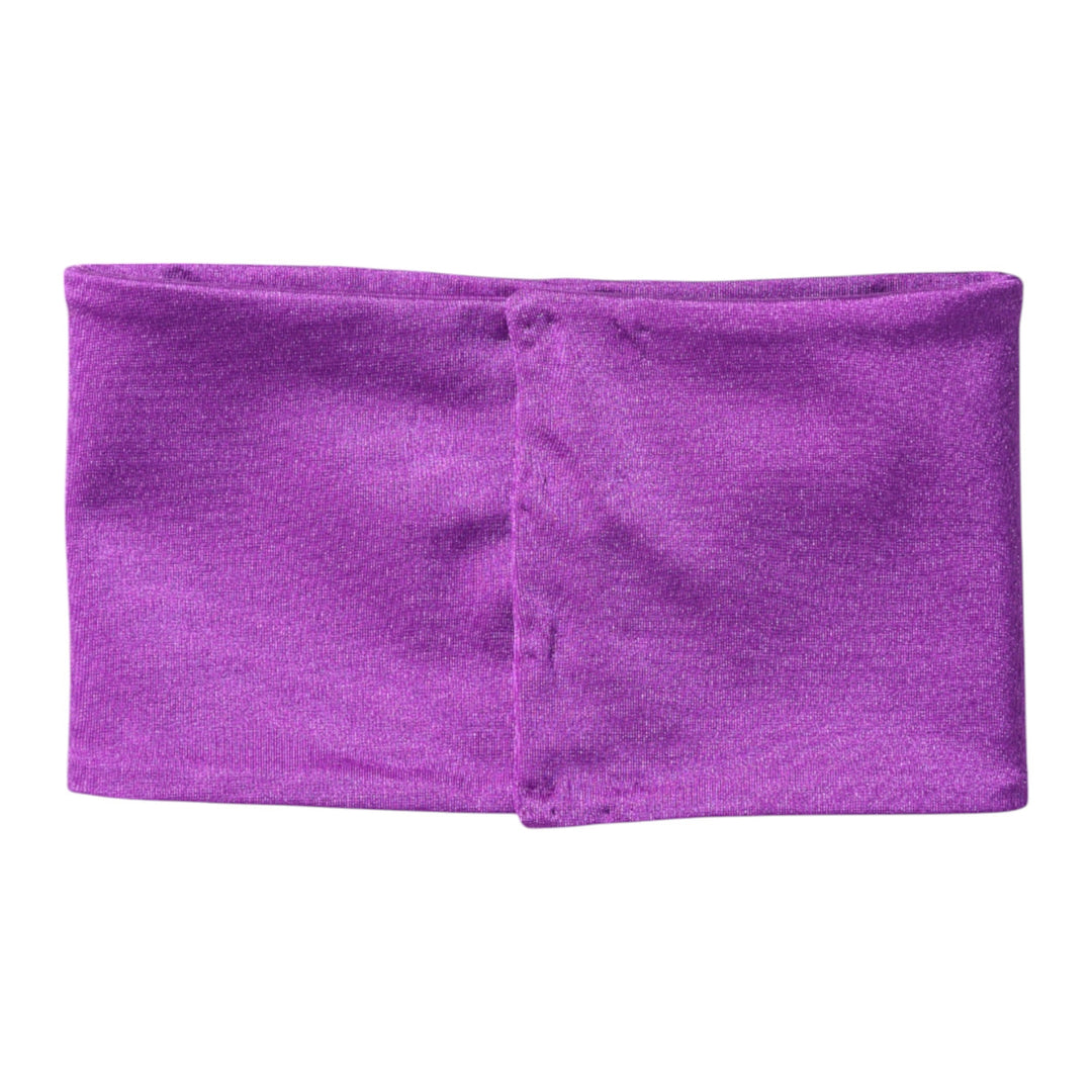 Bufanda Dolce &amp;amp; Gabbana de nailon elástico morado para mujer