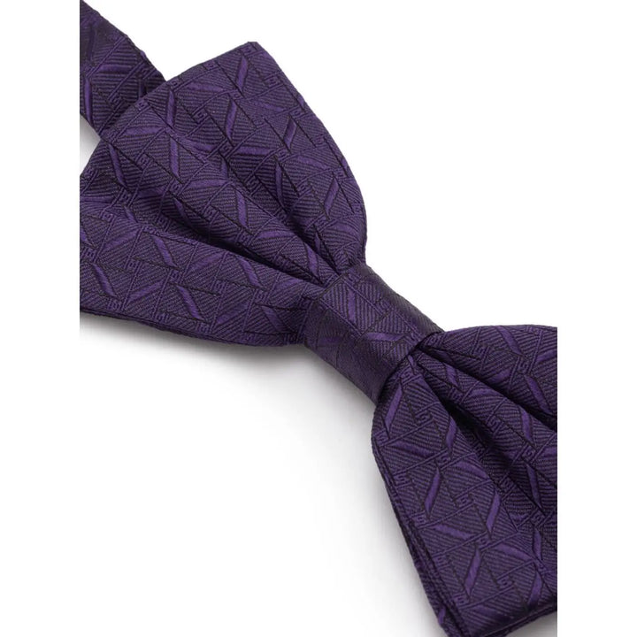 Dolce &amp; Gabbana Purple Silk Bowtie