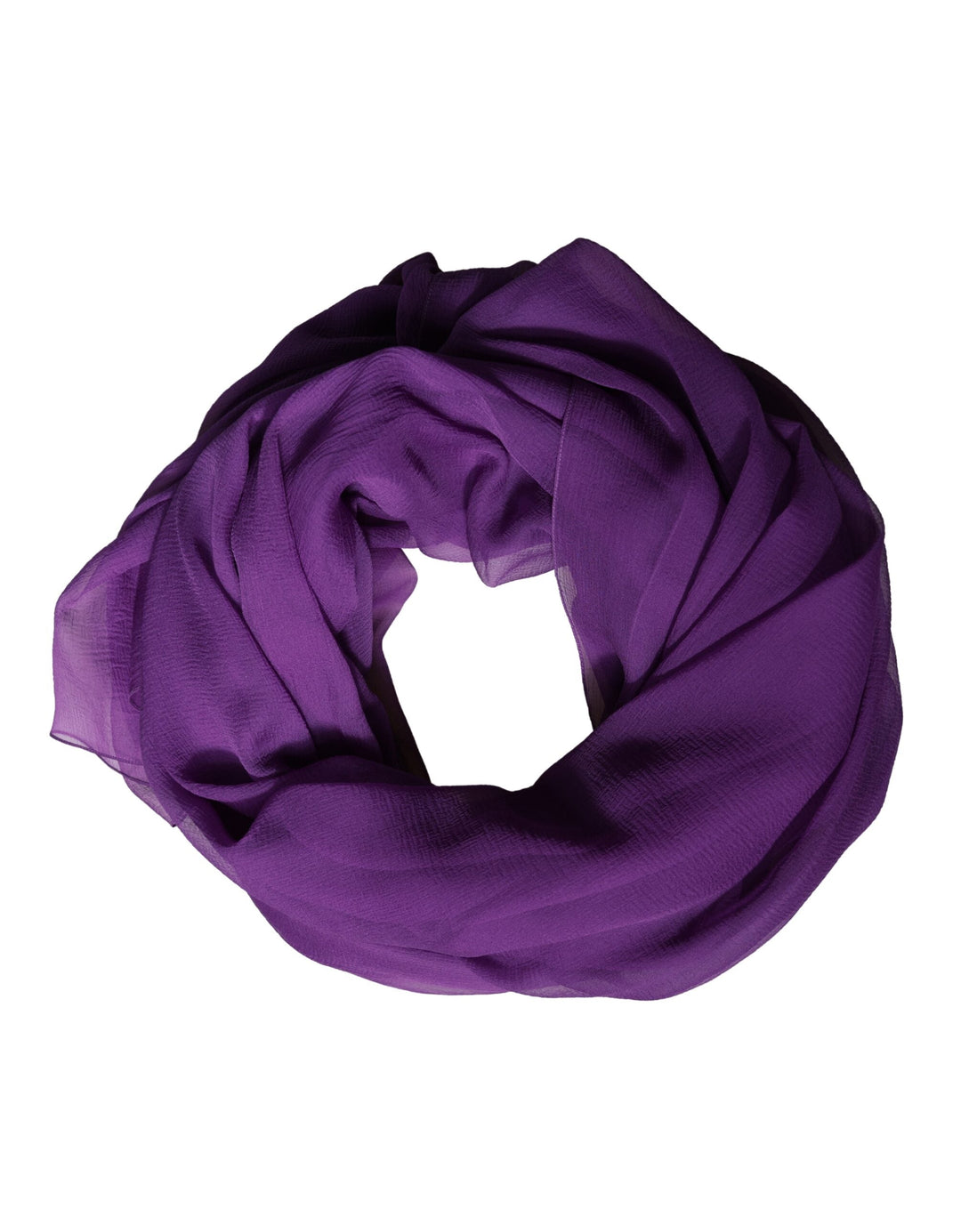 Dolce &amp; Gabbana Purple Silk Neck Wrap Shawl Stole 200cm x 134cm Scarf