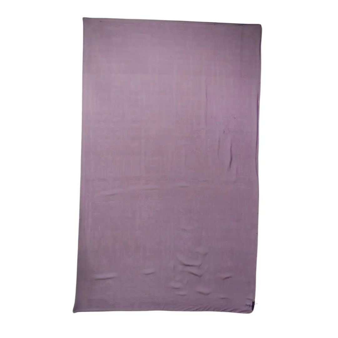 Dolce &amp; Gabbana Purple Silk Rectangle Wrap Shawl Scarf
