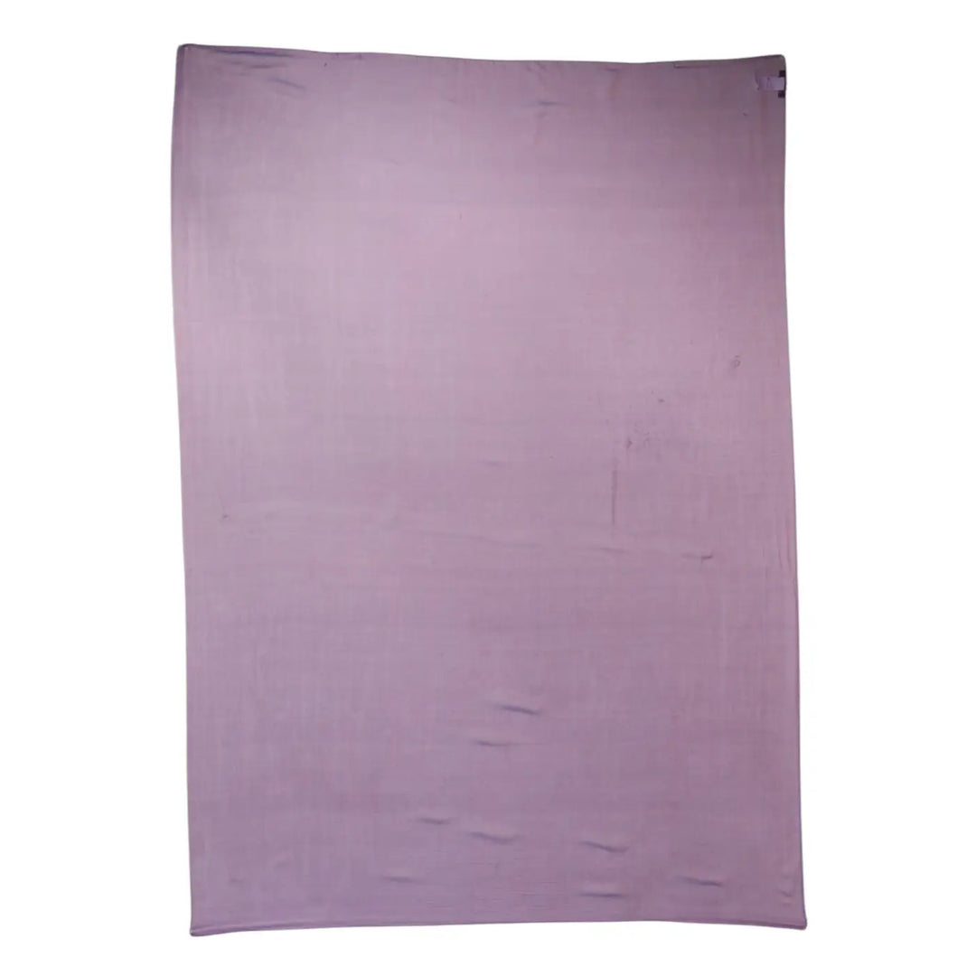 Dolce &amp; Gabbana Purple Silk Rectangle Wrap Shawl Scarf