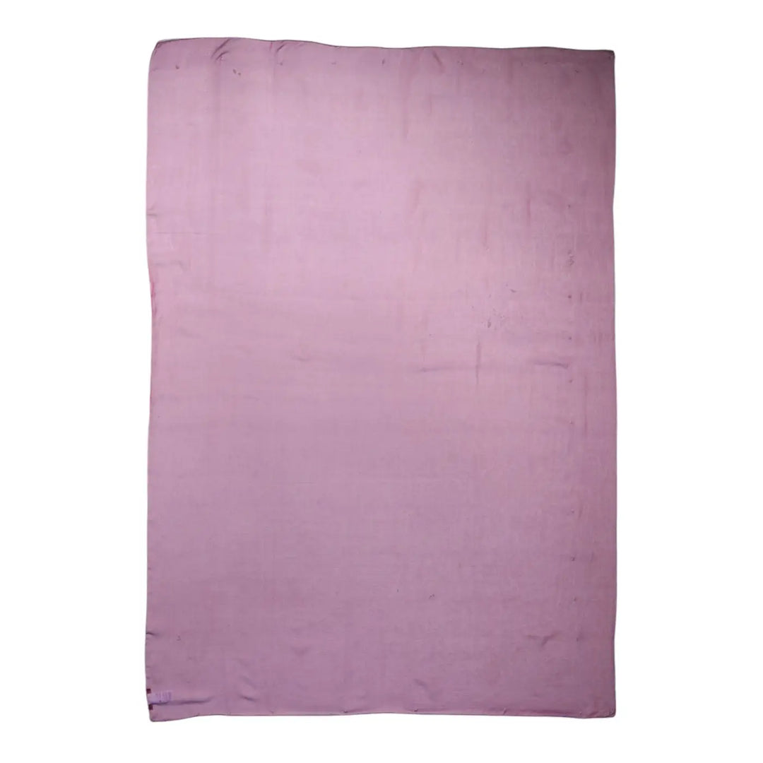 Dolce &amp; Gabbana Purple Silk Rectangle Wrap Shawl Scarf