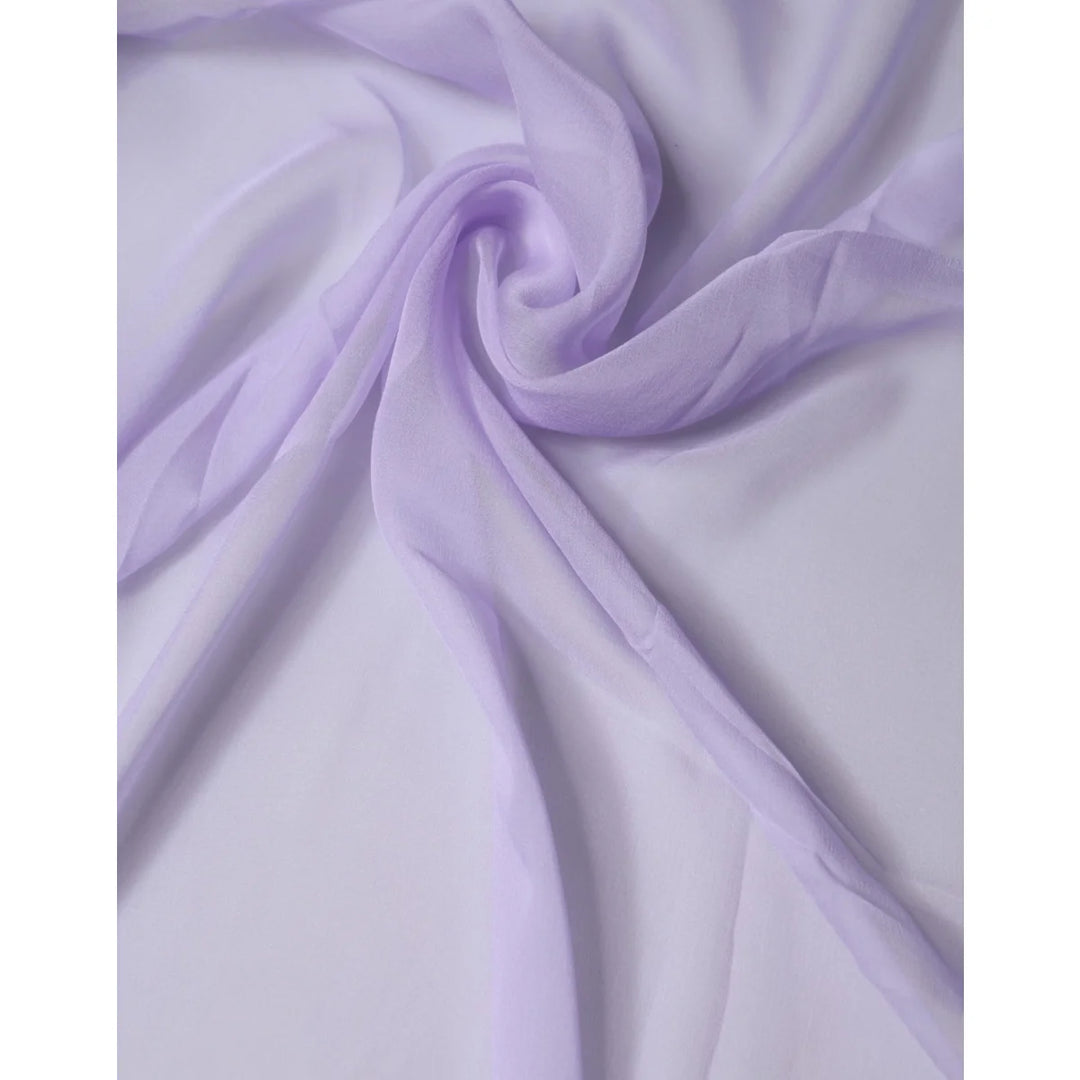 Dolce &amp; Gabbana Purple Stole Silk Neck Wrap for Effortless Style