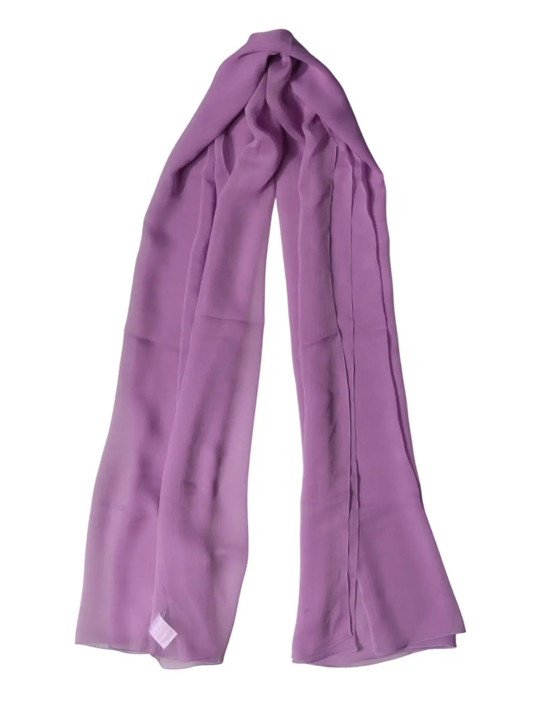 Dolce &amp; Gabbana Purple Stole Silk Neck Wrap Shawl Men Scarf