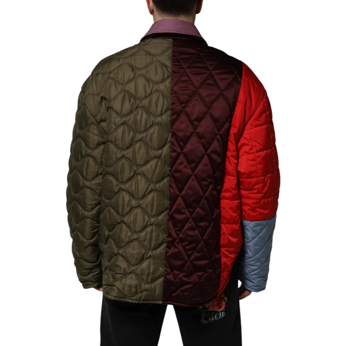 Dolce Gabbana Quilt Patchwork Quilted Jacket Multicolor Clothing Explosion &