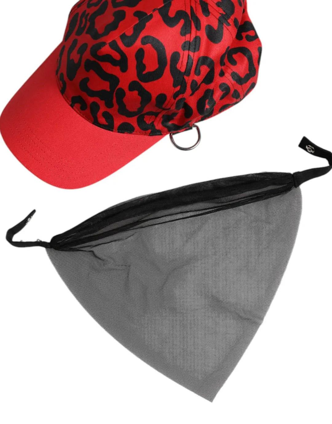 Dolce &amp; Gabbana Red Cotton 6 Panels Women Baseball Cap