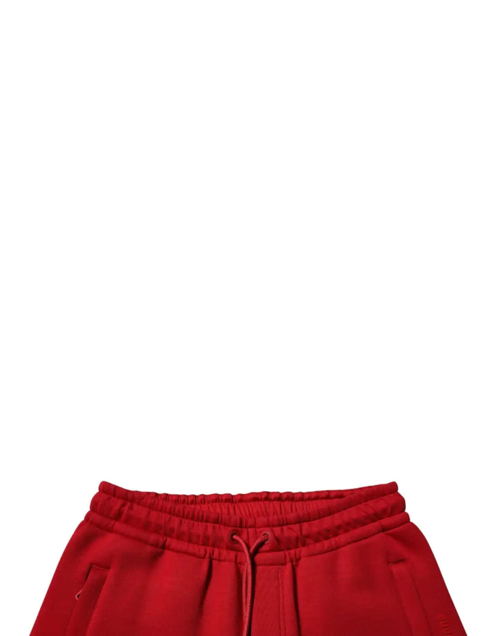 Dolce &amp; Gabbana Red Cotton Jogger Jogging Pants