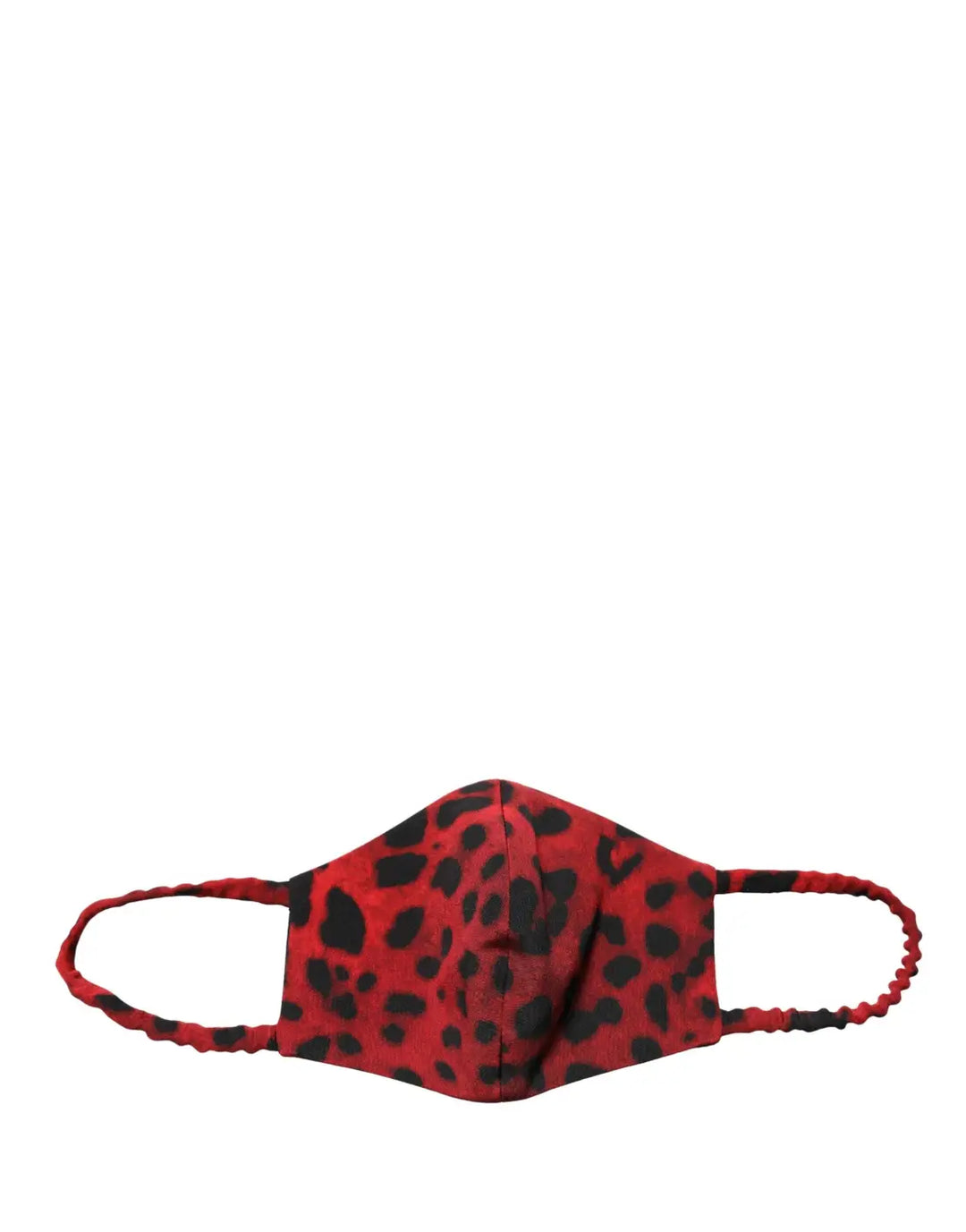 Dolce &amp; Gabbana Red Leopard Print Sheath Long Sleeve Dress