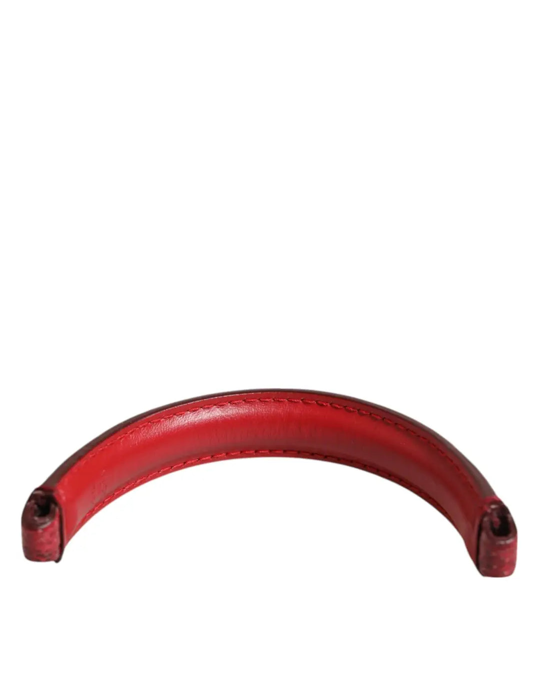 Dolce &amp; Gabbana Red Small Ayers Leather Bag Handle Women Shoulder Strap