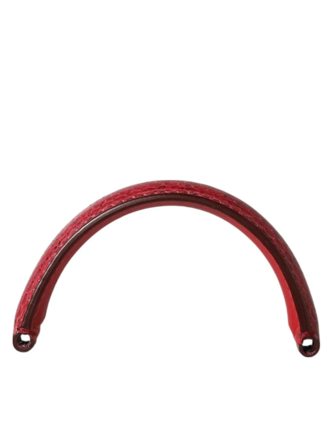 Dolce &amp; Gabbana Red Small Ayers Leather Bag Handle Women Shoulder Strap