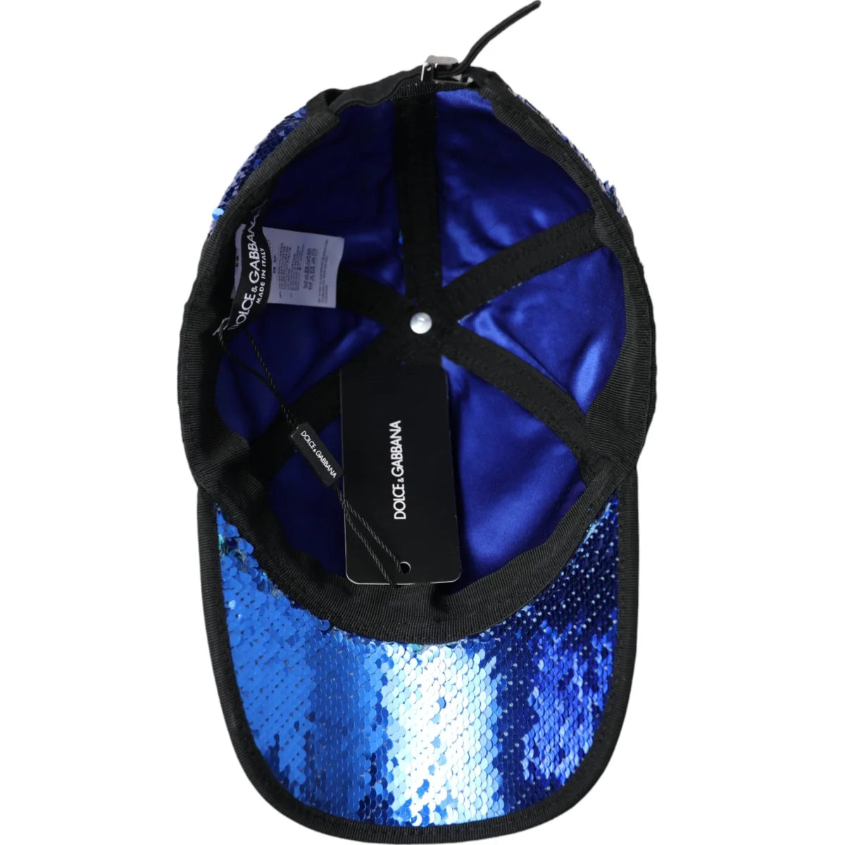 Dolce Gabbana Royal Blue Baseball Cap Steal for Men &