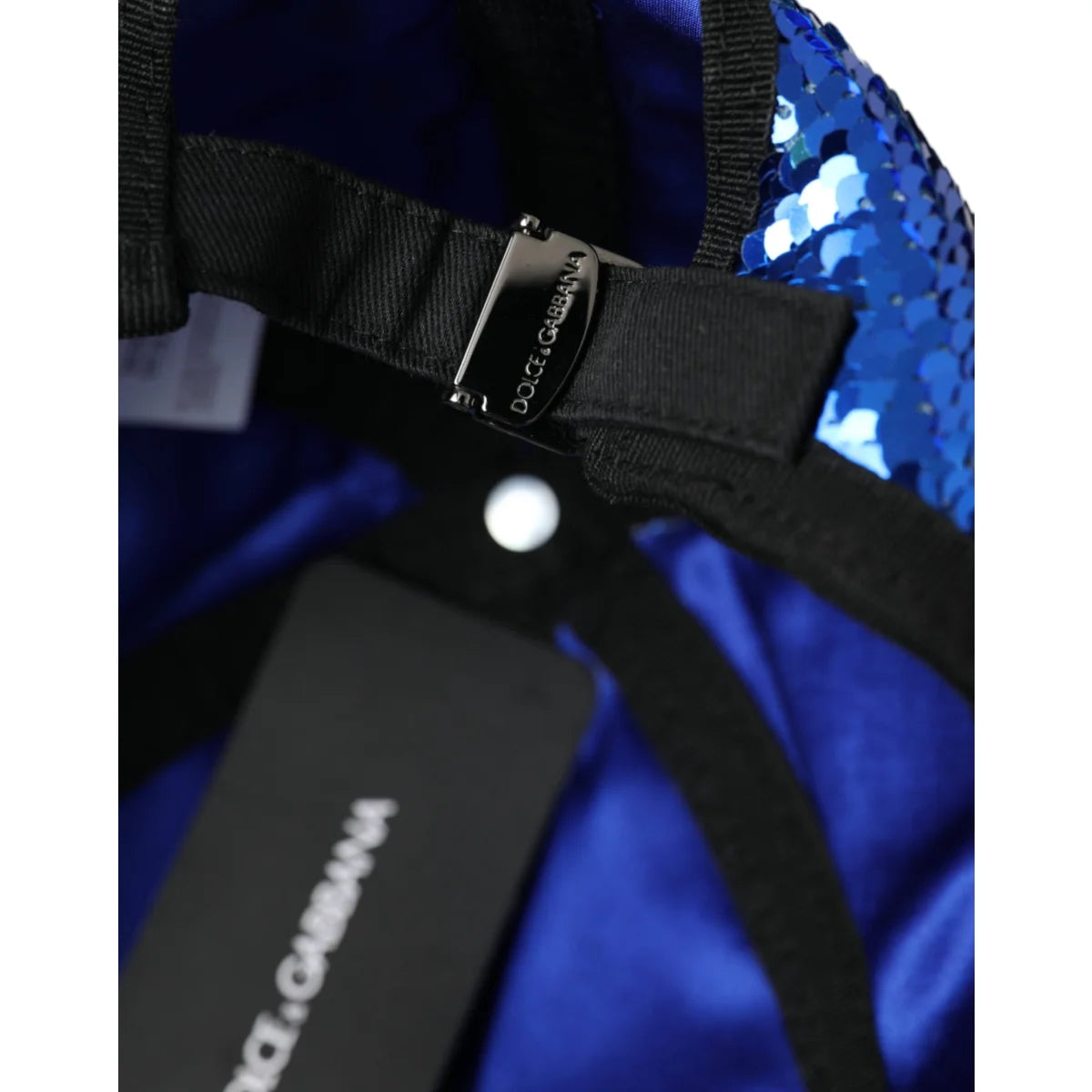 Dolce Gabbana Royal Blue Baseball Cap Steal for Men &