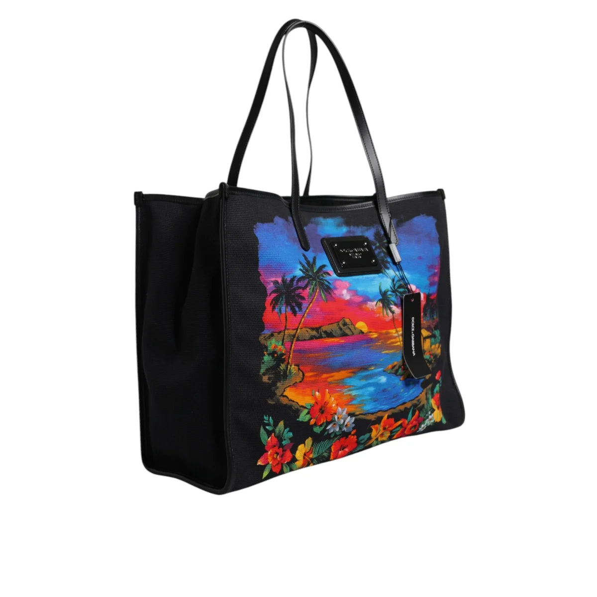 Dolce & Gabbana Sensation Tote Bag with Graphic Print